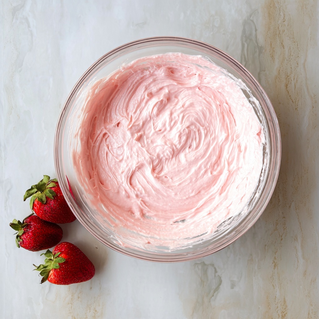 Strawberry Cream Cheese Frosting Recipe - Recipe Image