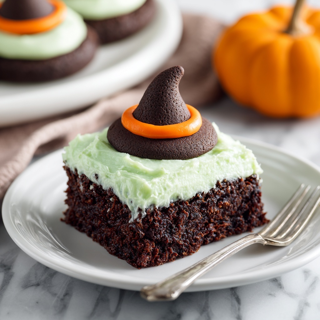 Melting Witch Poke Cake Recipe - Recipe Image