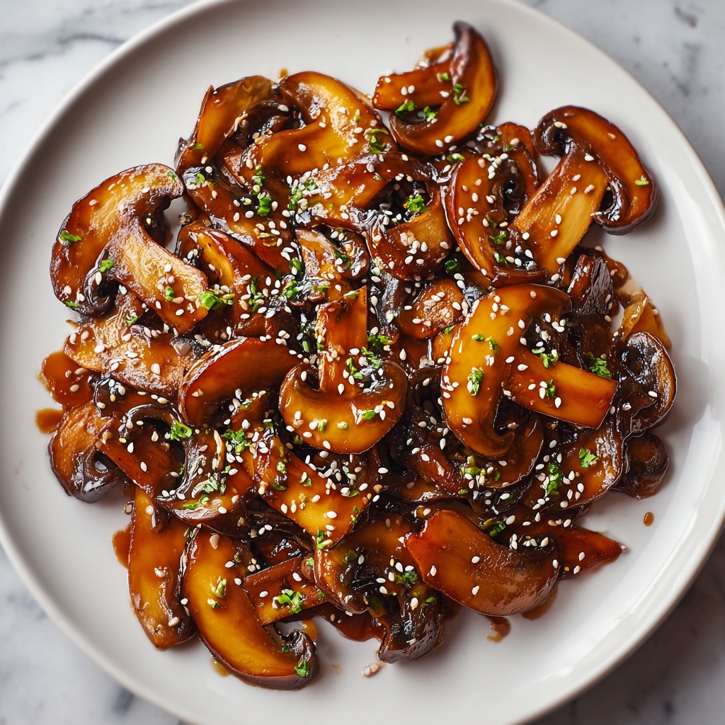 Gochujang Mushrooms Recipe - Recipe Image