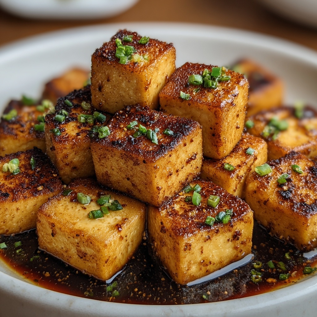 Crispy Air Fryer Tofu Recipe - Recipe Image