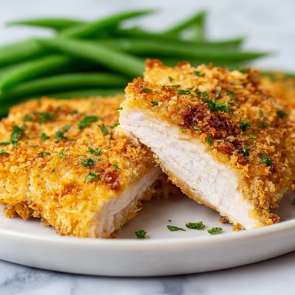 Air Fryer Parmesan Crusted Chicken Recipe - Recipe Image