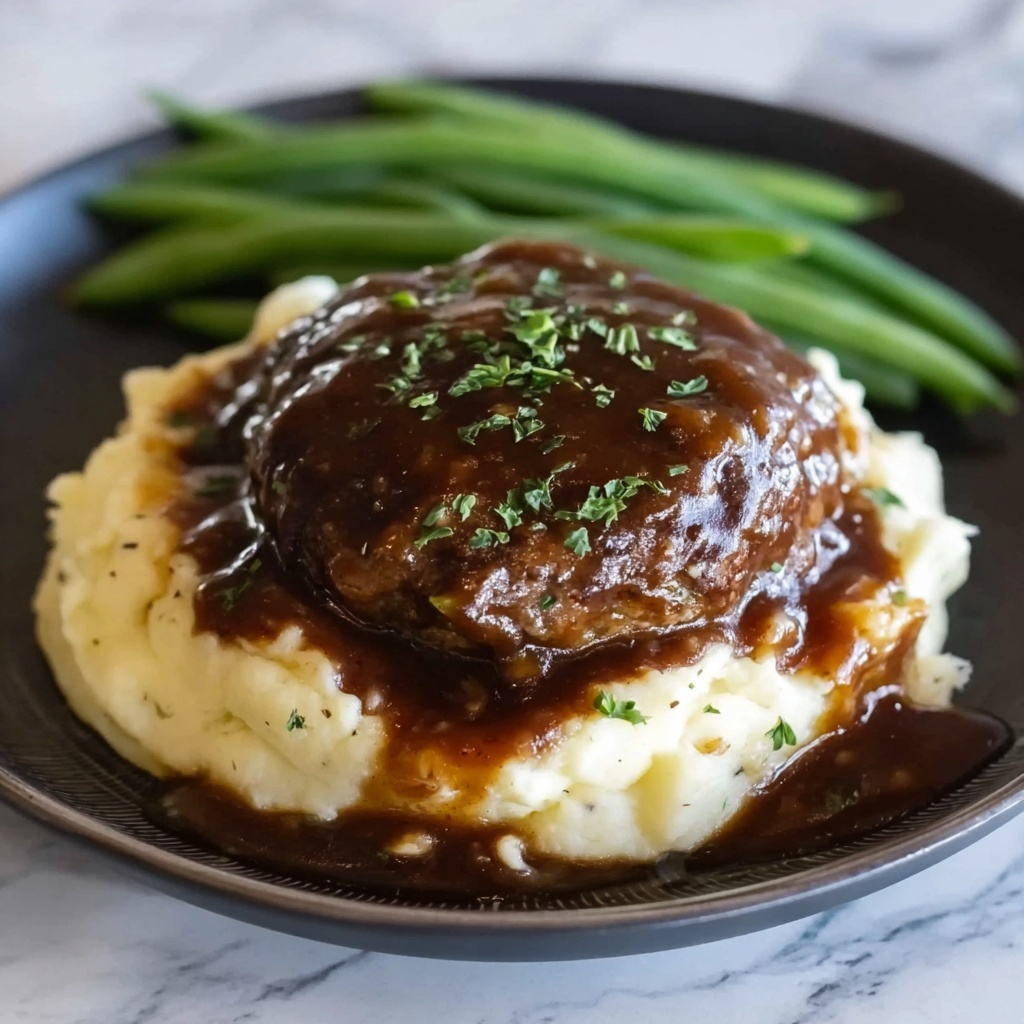 Simple Salisbury Steak Recipe - Recipe Image