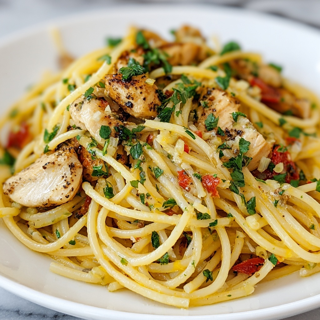 Monterey Chicken Spaghetti Recipe - Recipe Image