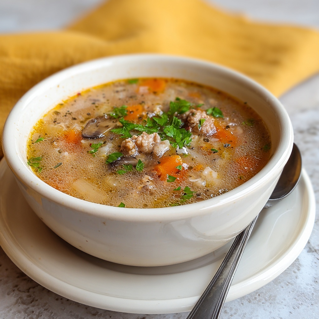 Creamy Sausage and Kale Crock Pot Soup Recipe - Recipe Image