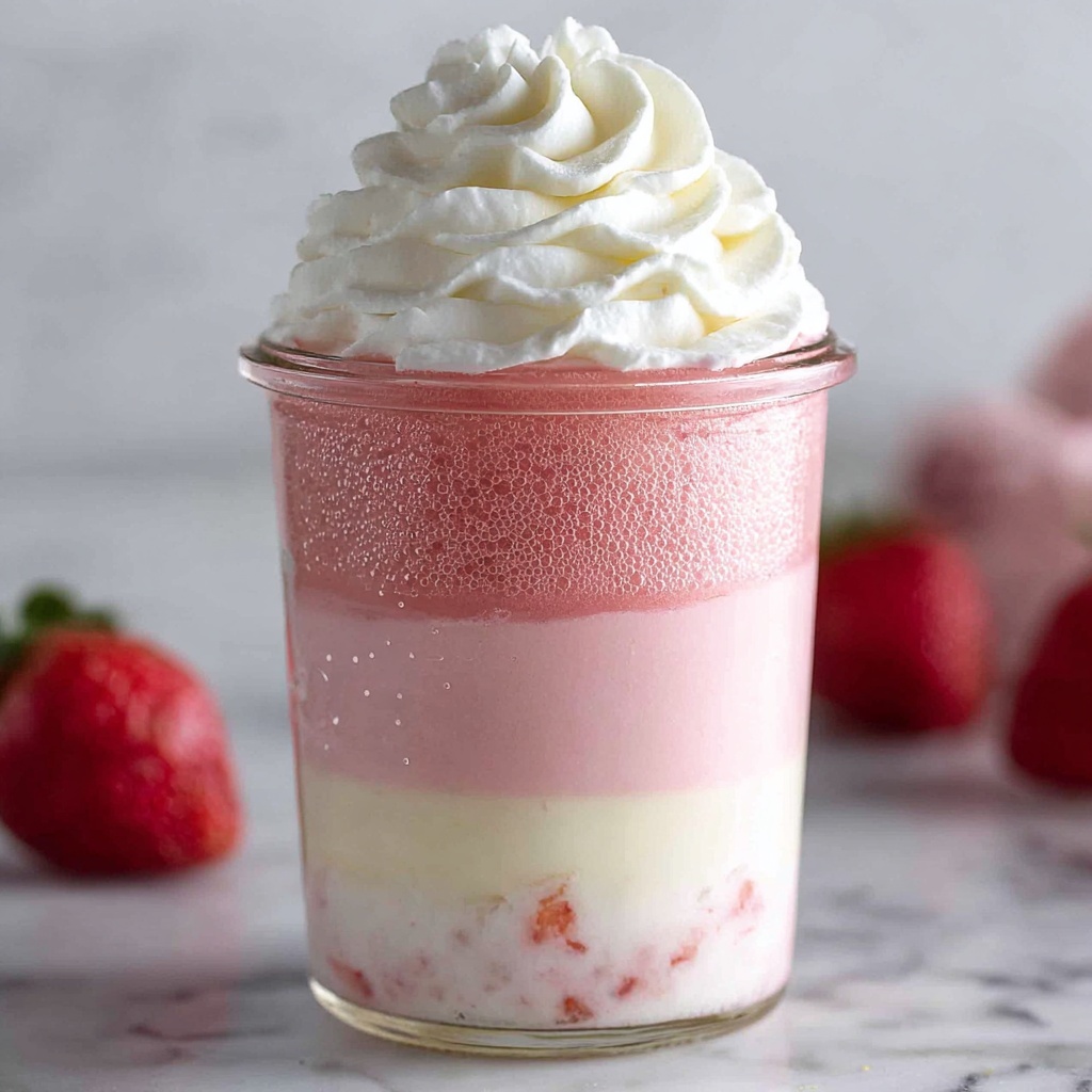 Strawberries and Cream Shake Recipe - Recipe Image