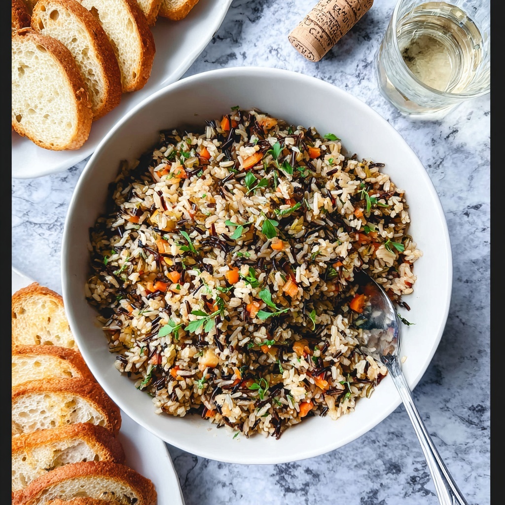 Wild Rice Pilaf with Sautéed Vegetables and Fresh Herbs Recipe - Recipe Image
