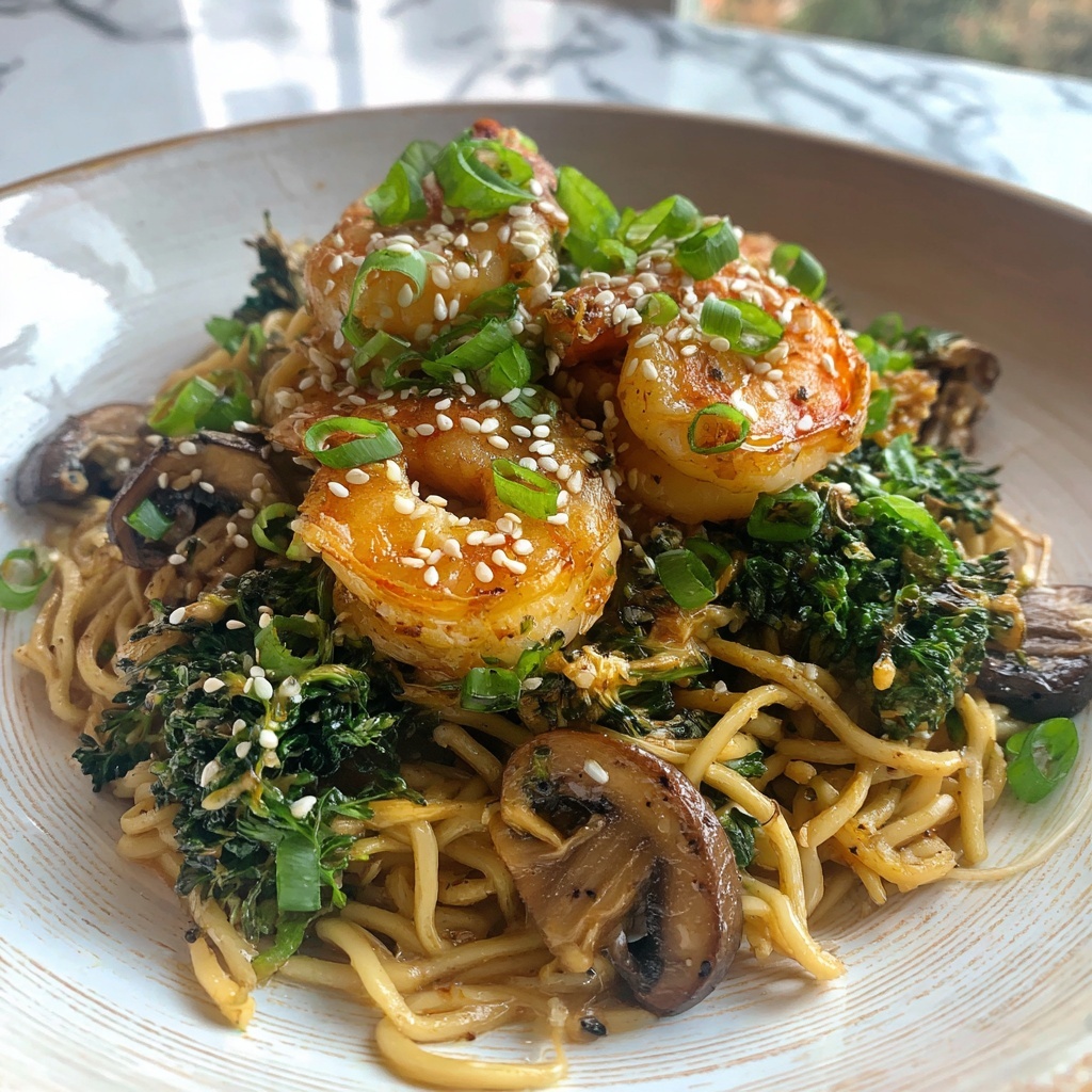 Shrimp with Broccoli in Garlic Sauce Recipe - Recipe Image