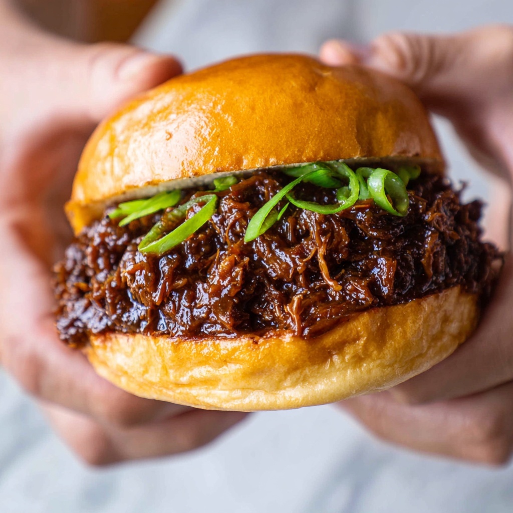 Korean Beef Sloppy Joes Recipe - Recipe Image