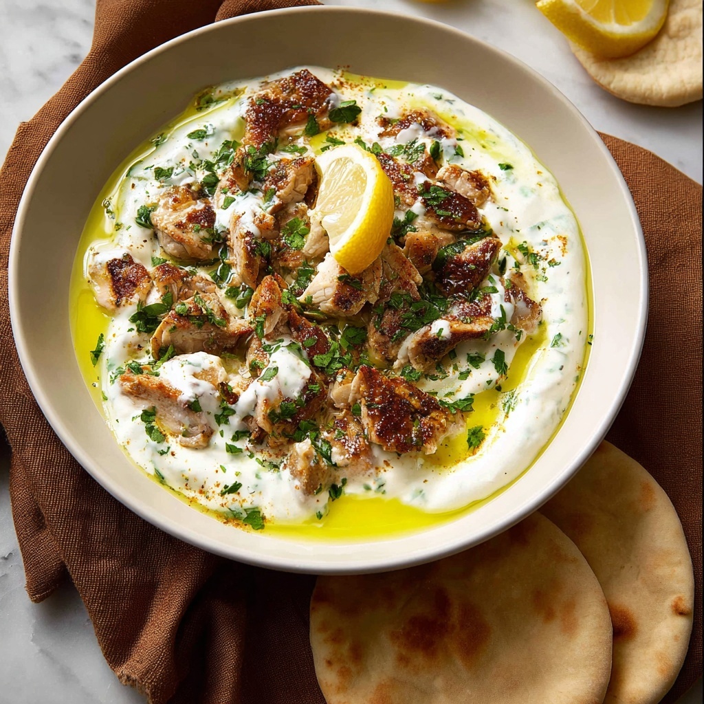 Lebanese Lemon Garlic Chicken - Al Aseel Copycat Recipe - Recipe Image