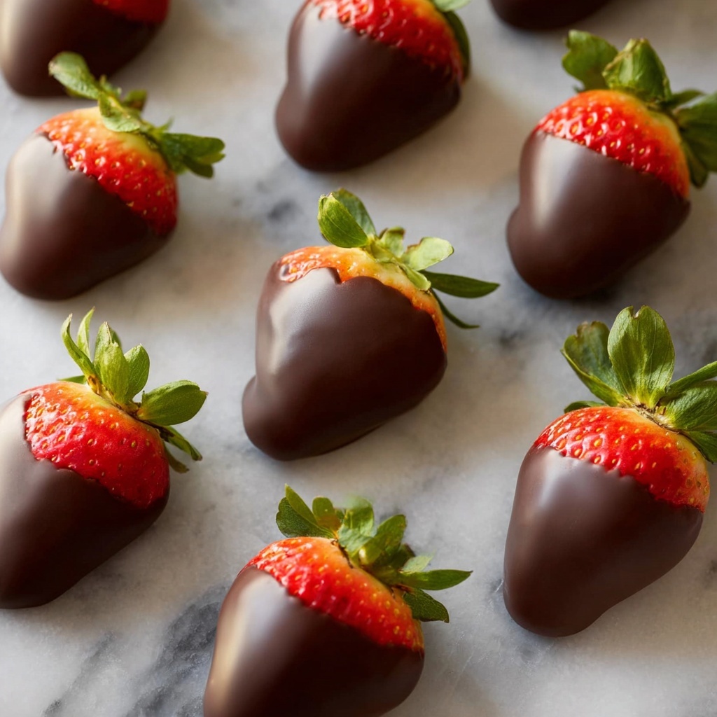 Gourmet Chocolate Covered Strawberries Recipe - Recipe Image
