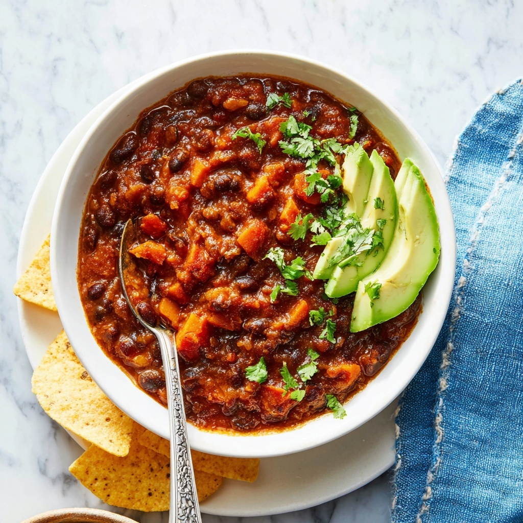 Homemade Vegetarian Chili Recipe - Recipe Image
