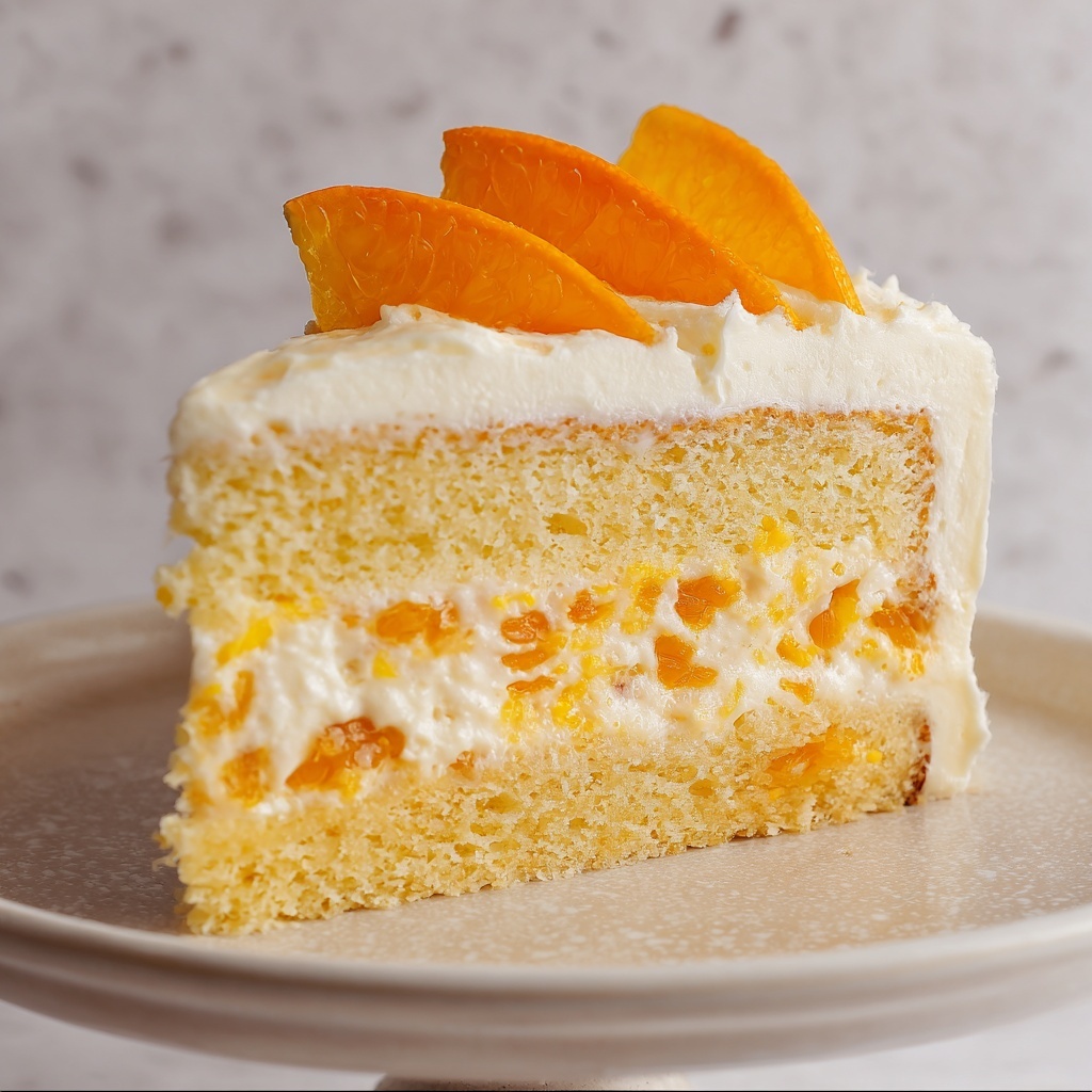 Mandarin Orange Cake Recipe - Recipe Image