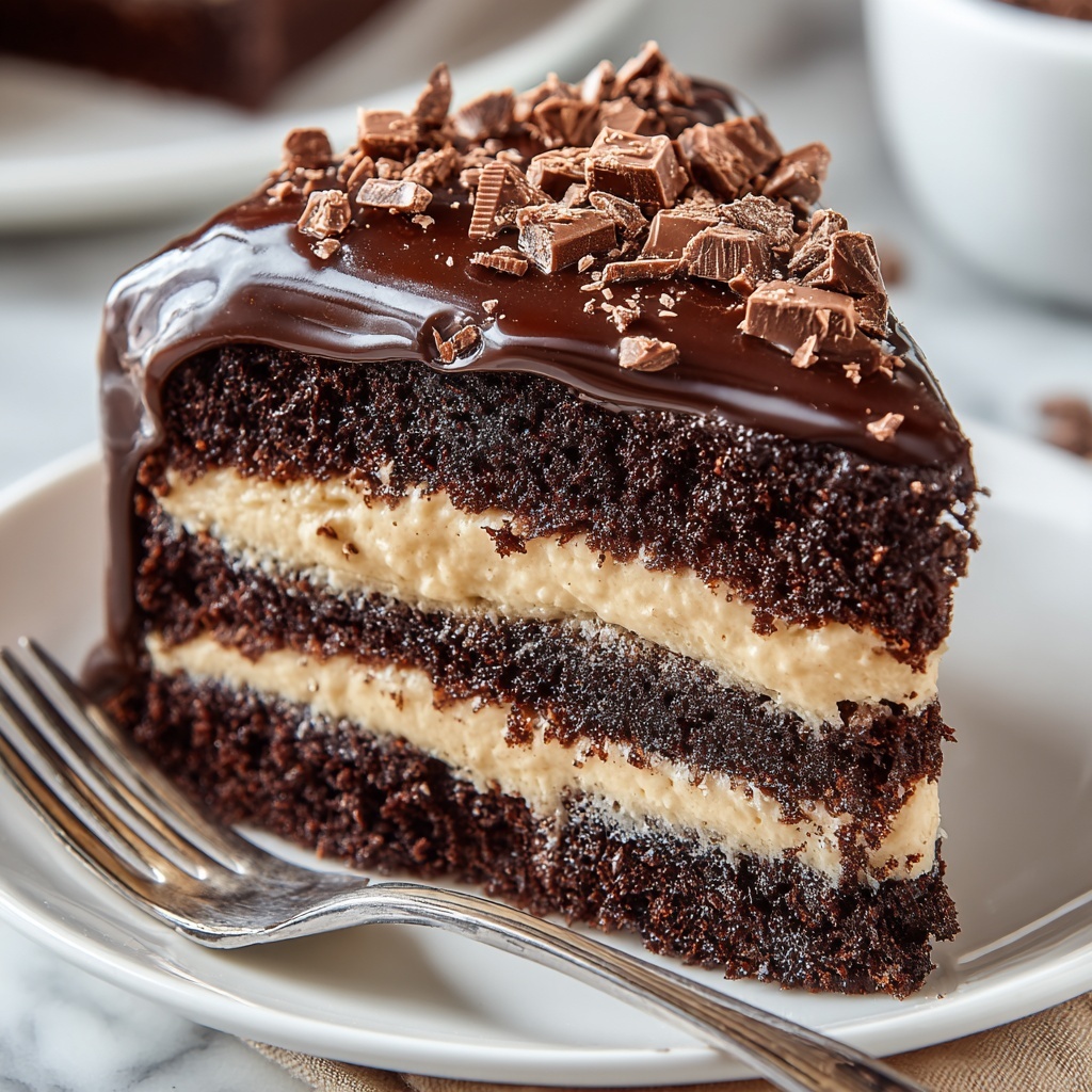 Chocolate Turtle Cake Recipe - Recipe Image