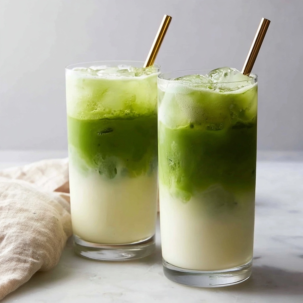 Iced Matcha Latte Recipe - Recipe Image