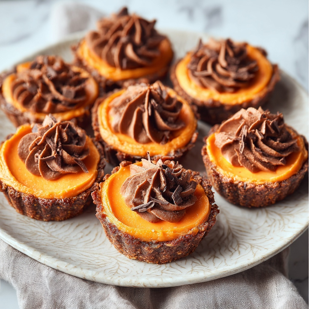 Sweet Potato Pie Bites with Candied Pecans and Cream Cheese Filling Recipe - Recipe Image