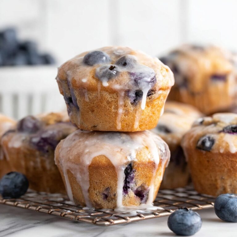 Baked Blueberry Fritter Bites Recipe