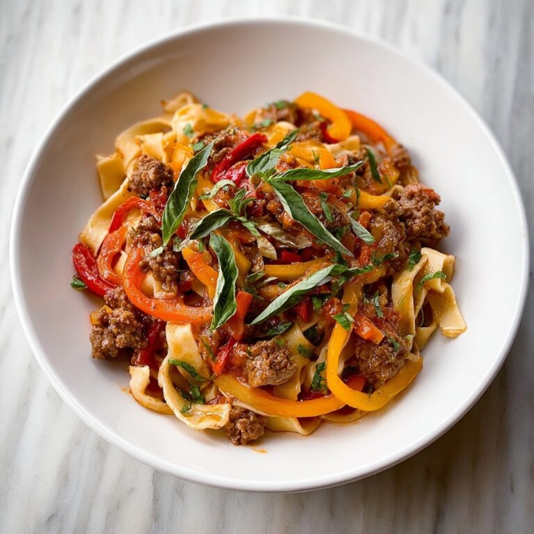 Italian Drunken Noodles Recipe