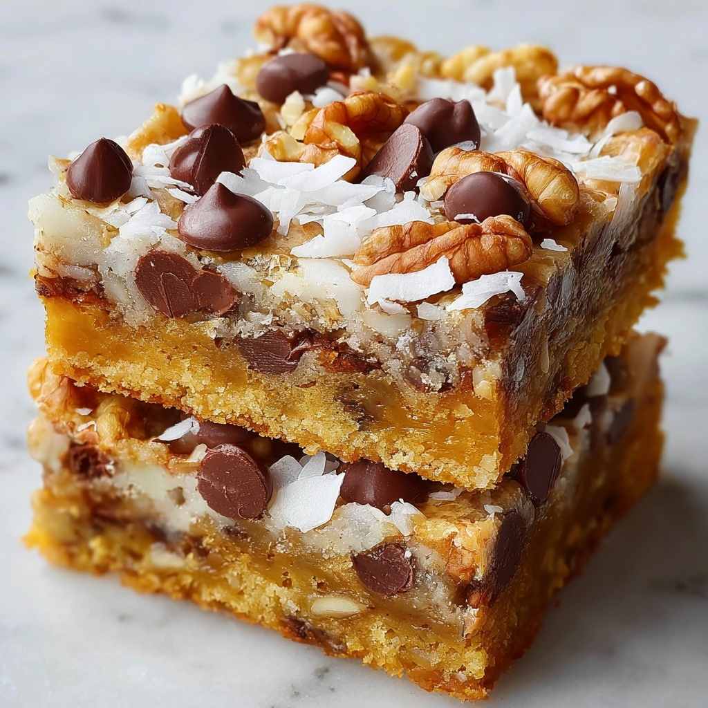 Magic Cookie Bars Recipe - Recipe Image