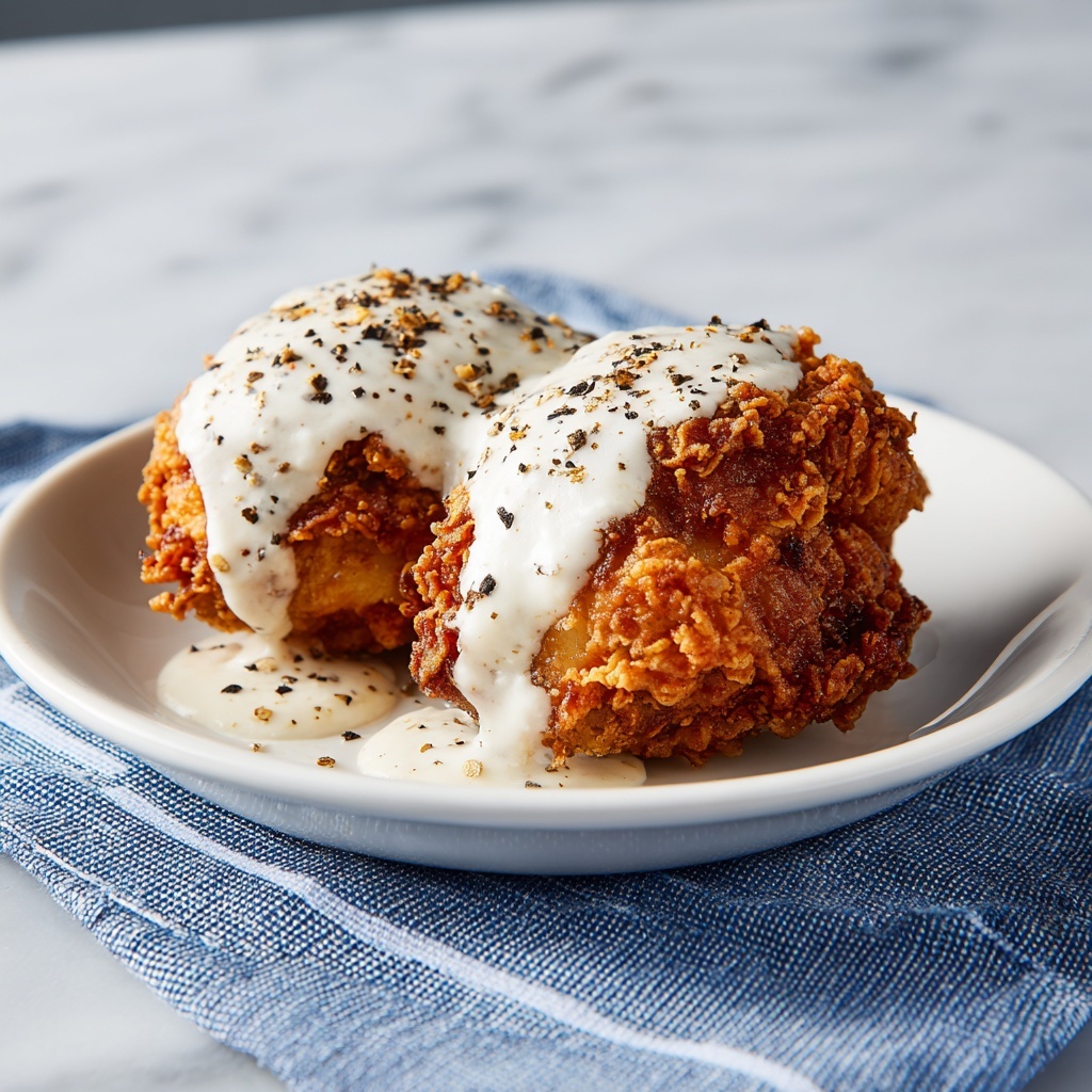 Crispy Buttermilk Chicken Fried Steak Recipe - Recipe Image