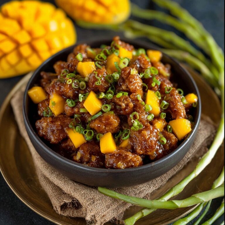 Chinese Style Mango Chicken Stir Fry Recipe