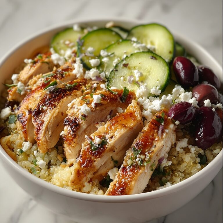 Greek Chicken Power Bowl Recipe