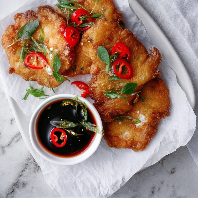 Onion and Feta Fritters with Sweet Chilli Soy Dipping Sauce Recipe