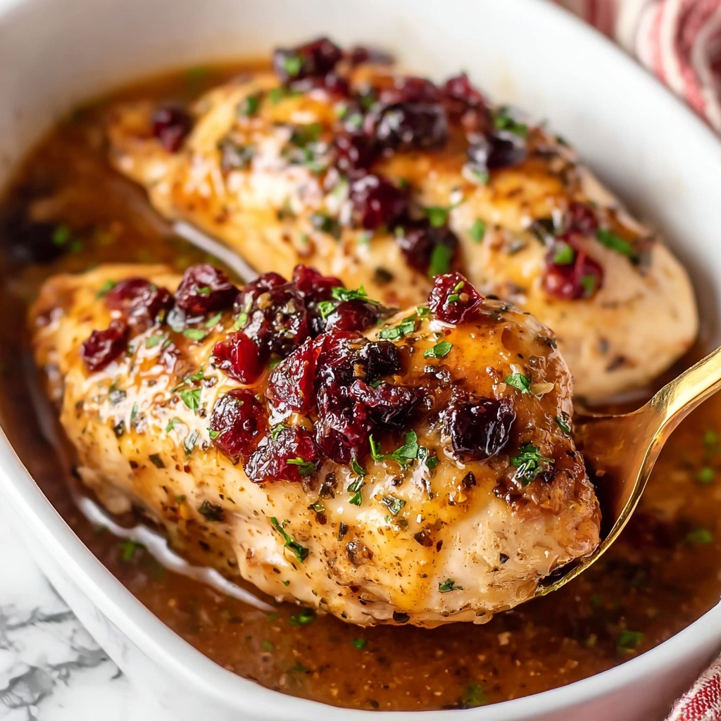 Cranberry Chicken Bake Recipe - Recipe Image