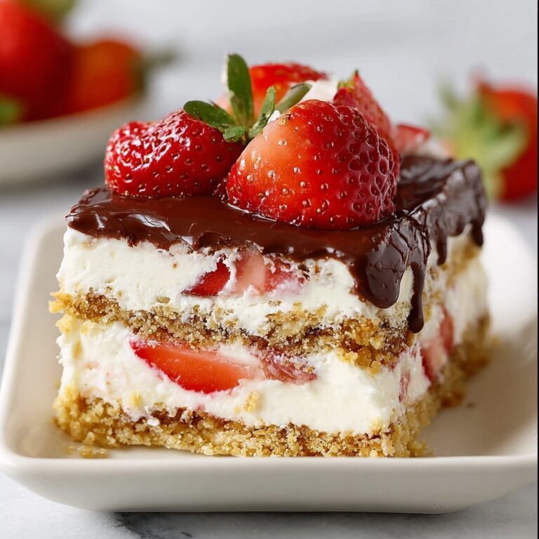 Strawberry Eclair Cake Recipe