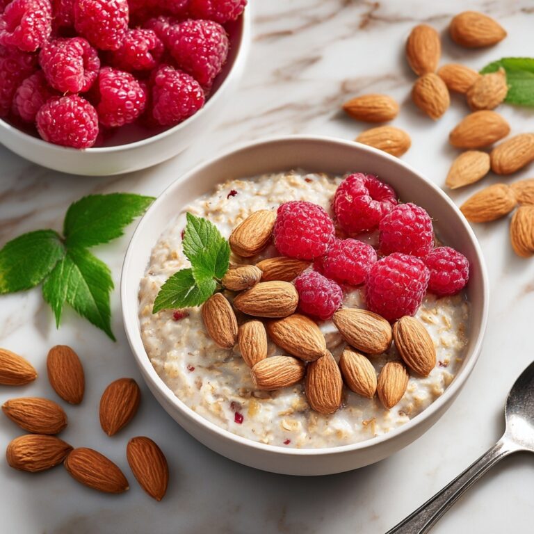 Raspberry Almond Oatmeal Recipe