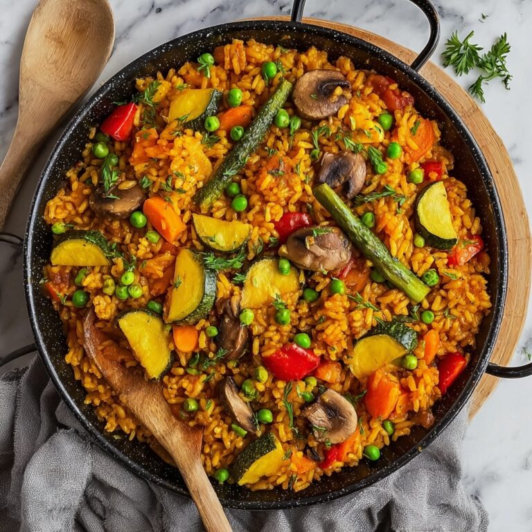 Cozy, Flavorful Veggie Paella for Comforting Nights