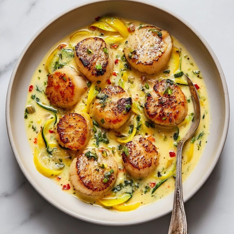 Savory Tuscan Butter Scallops Recipe