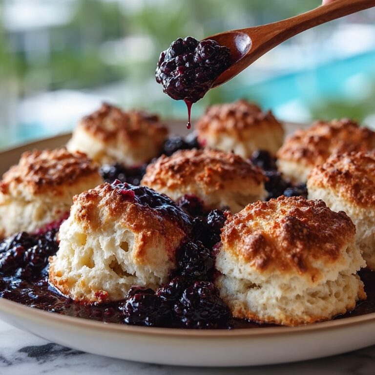 Blueberry Butter Swim Biscuits Recipe