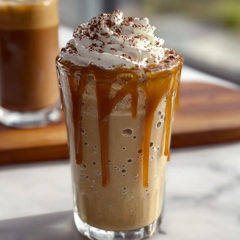 Caramel Iced Coffee Protein Shake Recipe