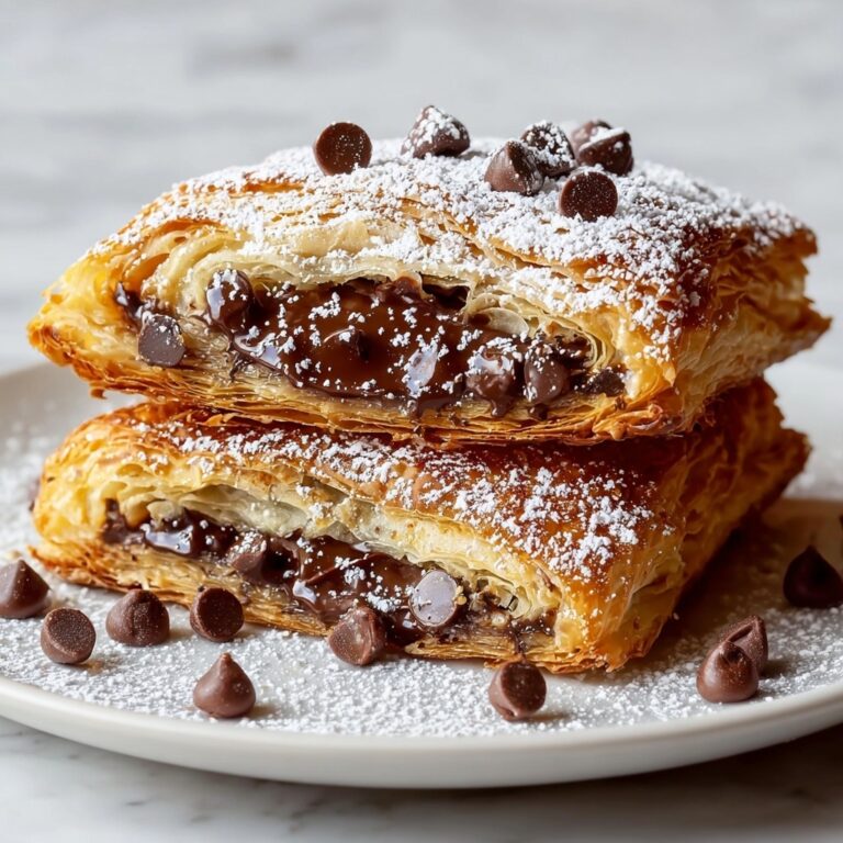 Croissant Breakfast Bake with Chocolate Chips Recipe