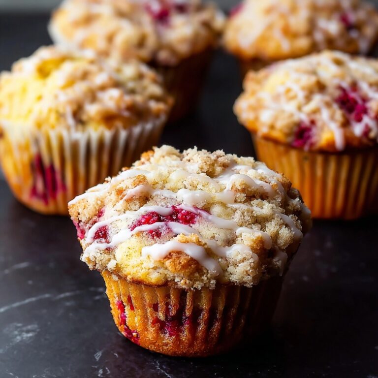 Raspberry Streusel Muffins Recipe