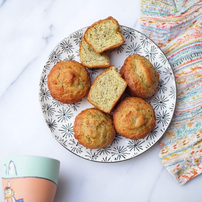 Broccoli and Cheesy Muffins Recipe