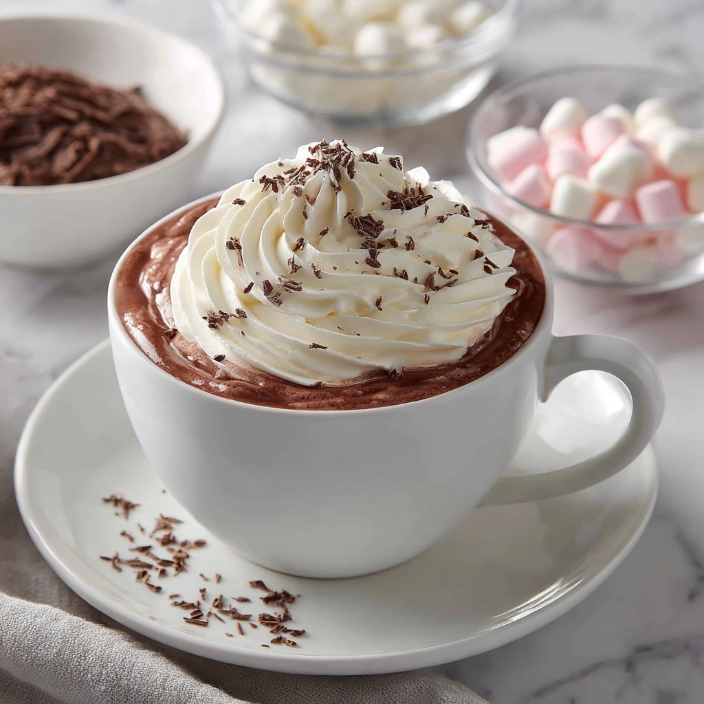 Rich Homemade Hot Chocolate Recipe - Recipe Image