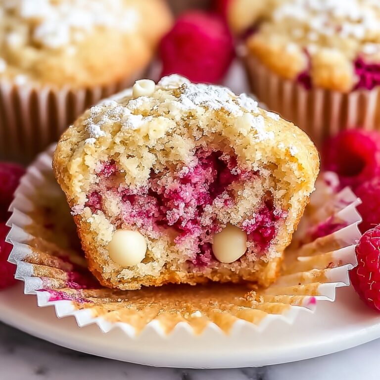 White Chocolate Raspberry Muffins Recipe