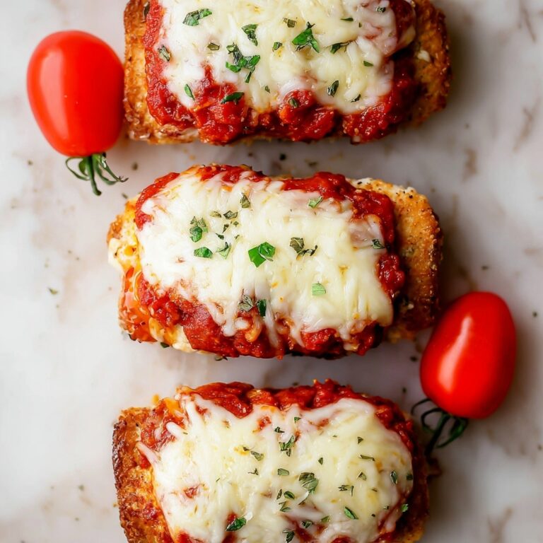 Mini Chicken Parmesan Meatloaves Recipe