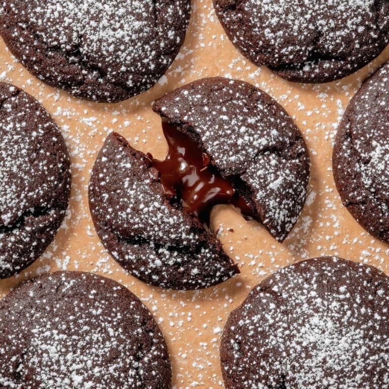 Chocolate Lava Cookies Recipe