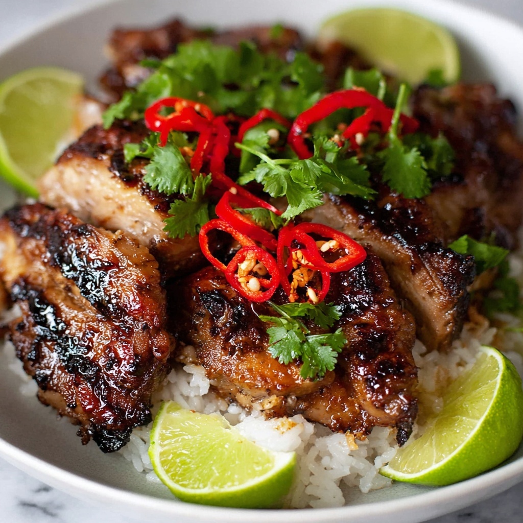 Thai Grilled Chicken (Gai Yang) with Coconut Rice Recipe - Recipe Image