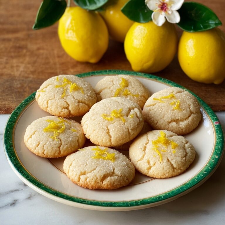 Cookies with Limoncello Glaze Recipe