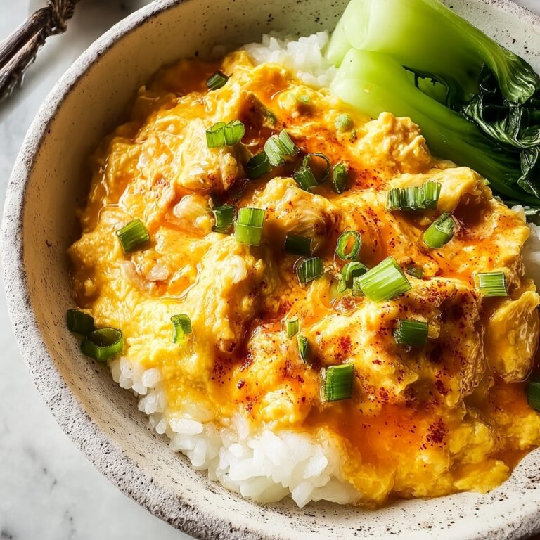 Miso Scrambled Eggs with Bok Choy Recipe