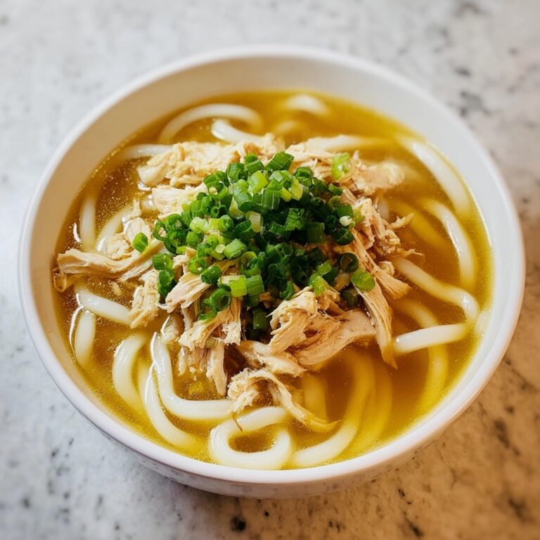 Chicken Udon Soup Recipe