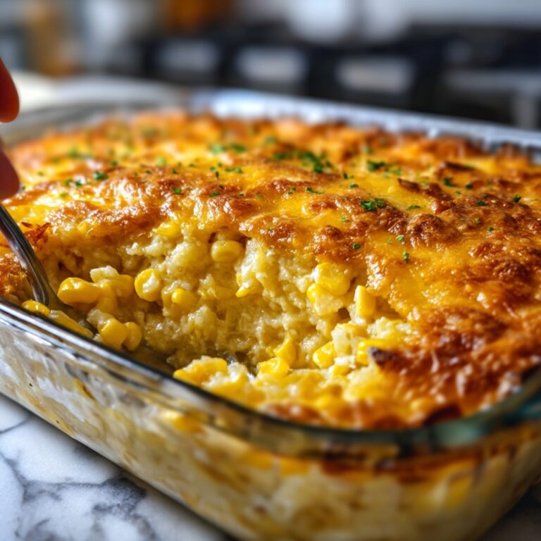 Creamy Corn Casserole with Jiffy Cornbread Mix Recipe