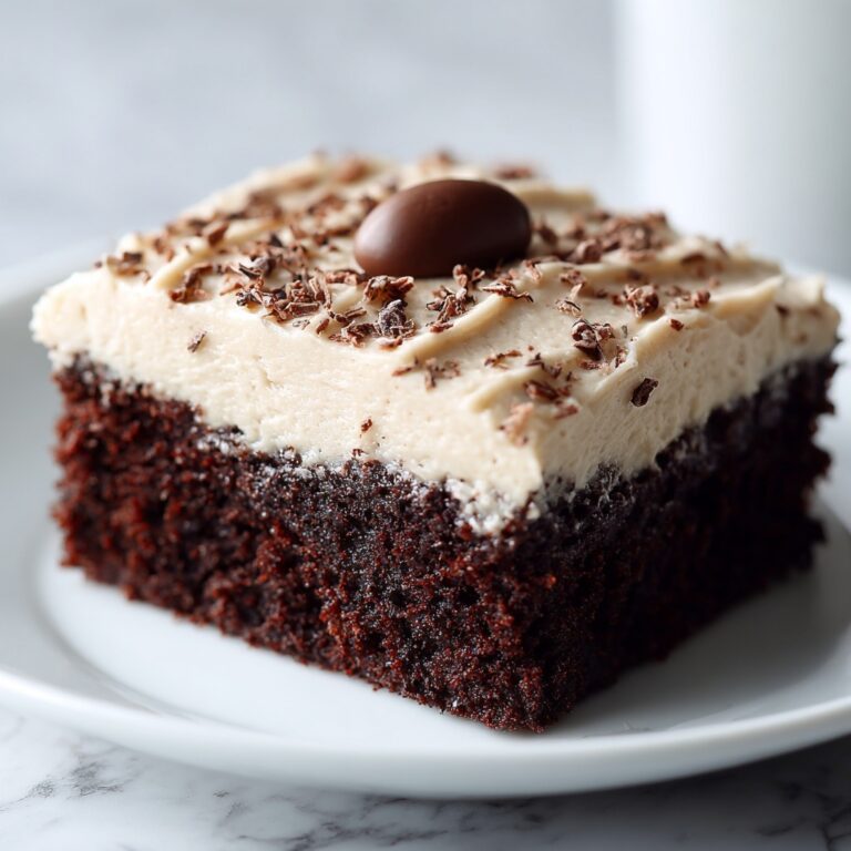 Coffee Brownies with Mocha Frosting Recipe