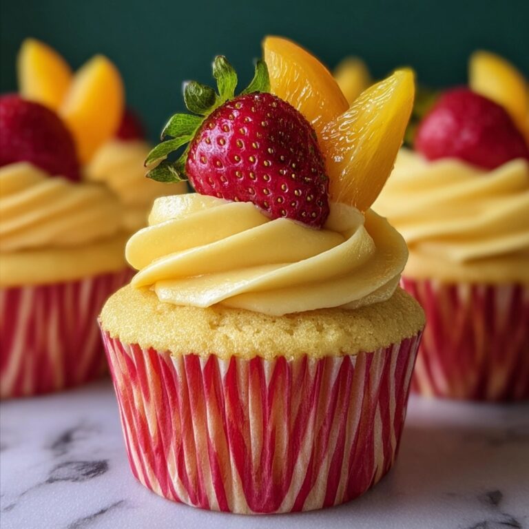 Strawberry Mango Margarita Cupcakes Recipe
