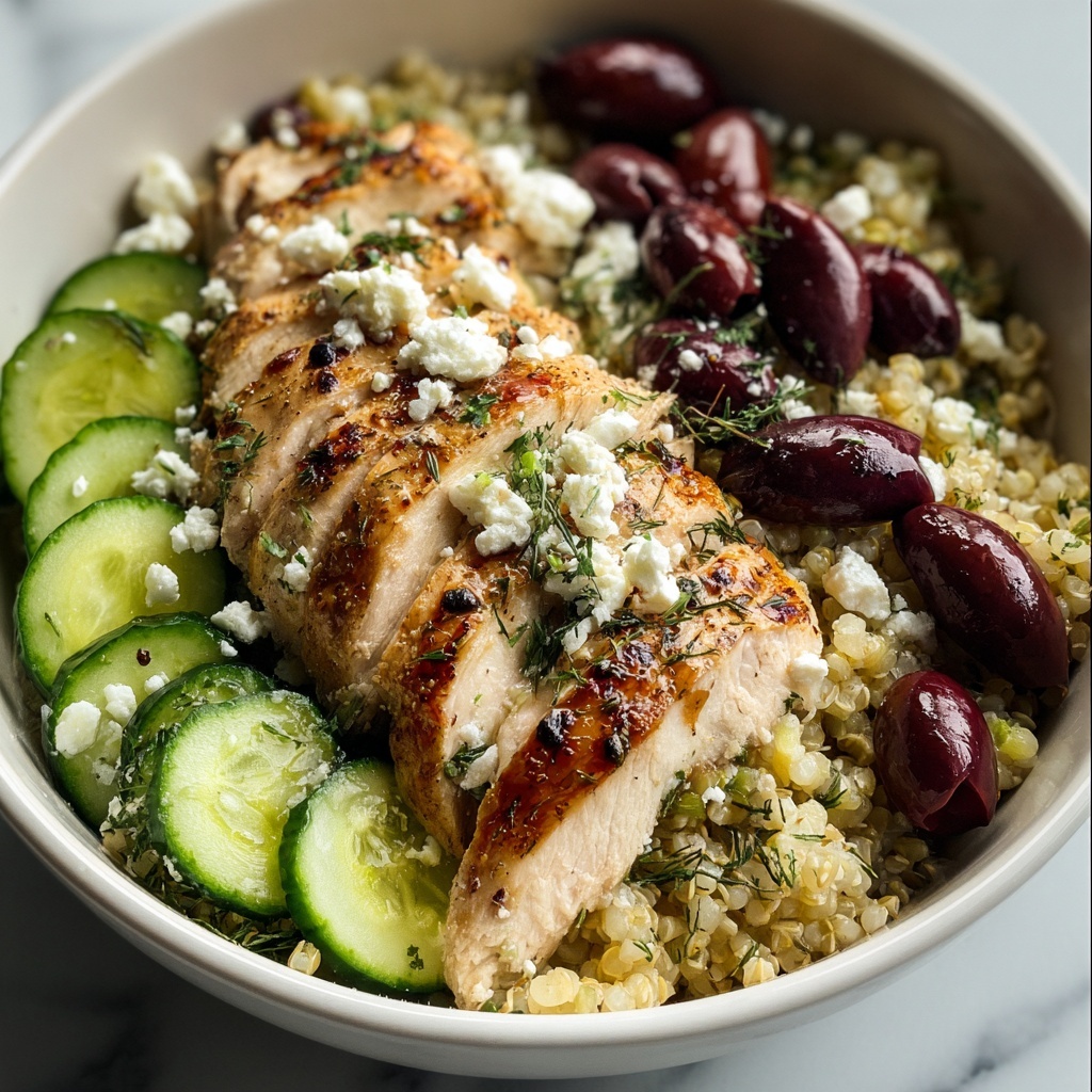 Greek Chicken Power Bowl Recipe - Recipe Image