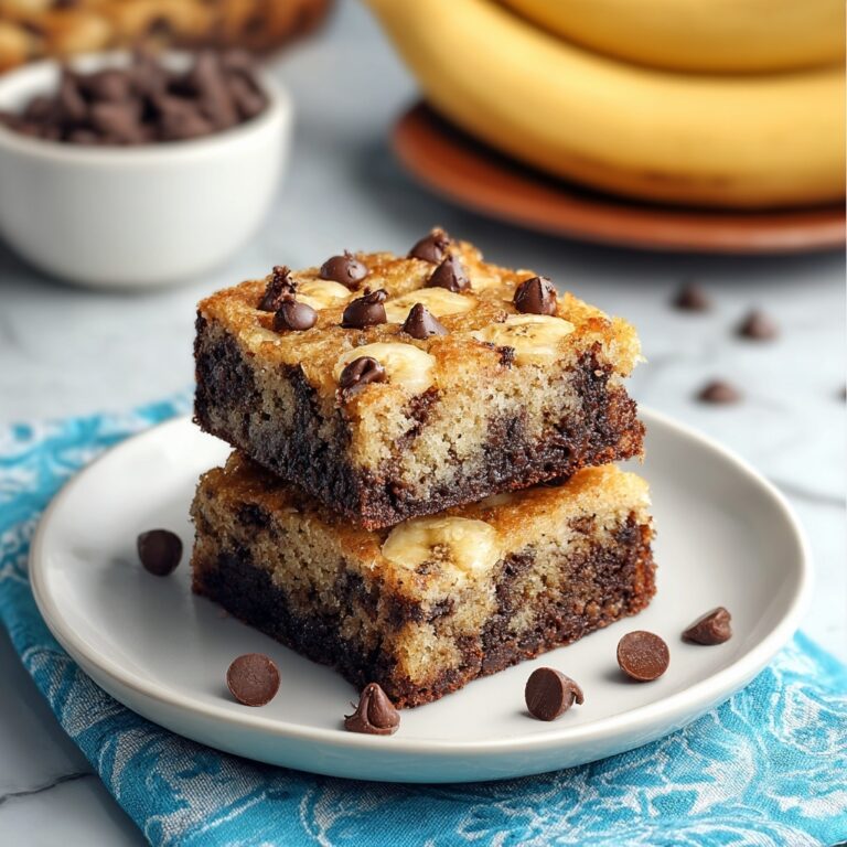 Banana Chocolate Chip Snack Cake Recipe