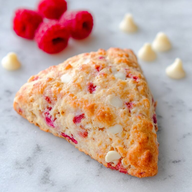 White Chocolate Raspberry Scones Recipe